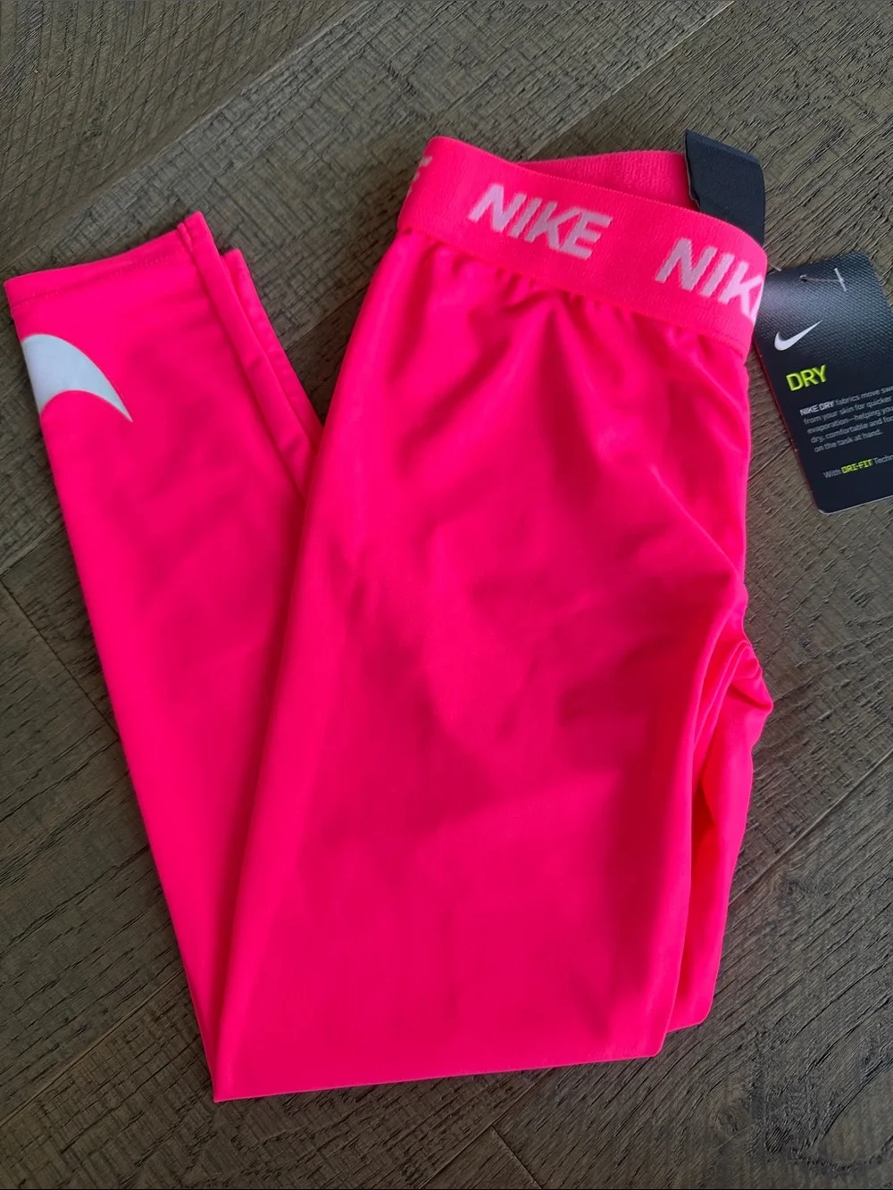 Nike Little Girl Hot Pink Leggings